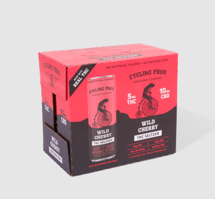 THC CYCLING FROG 5MG 6PK WILD CHERRY