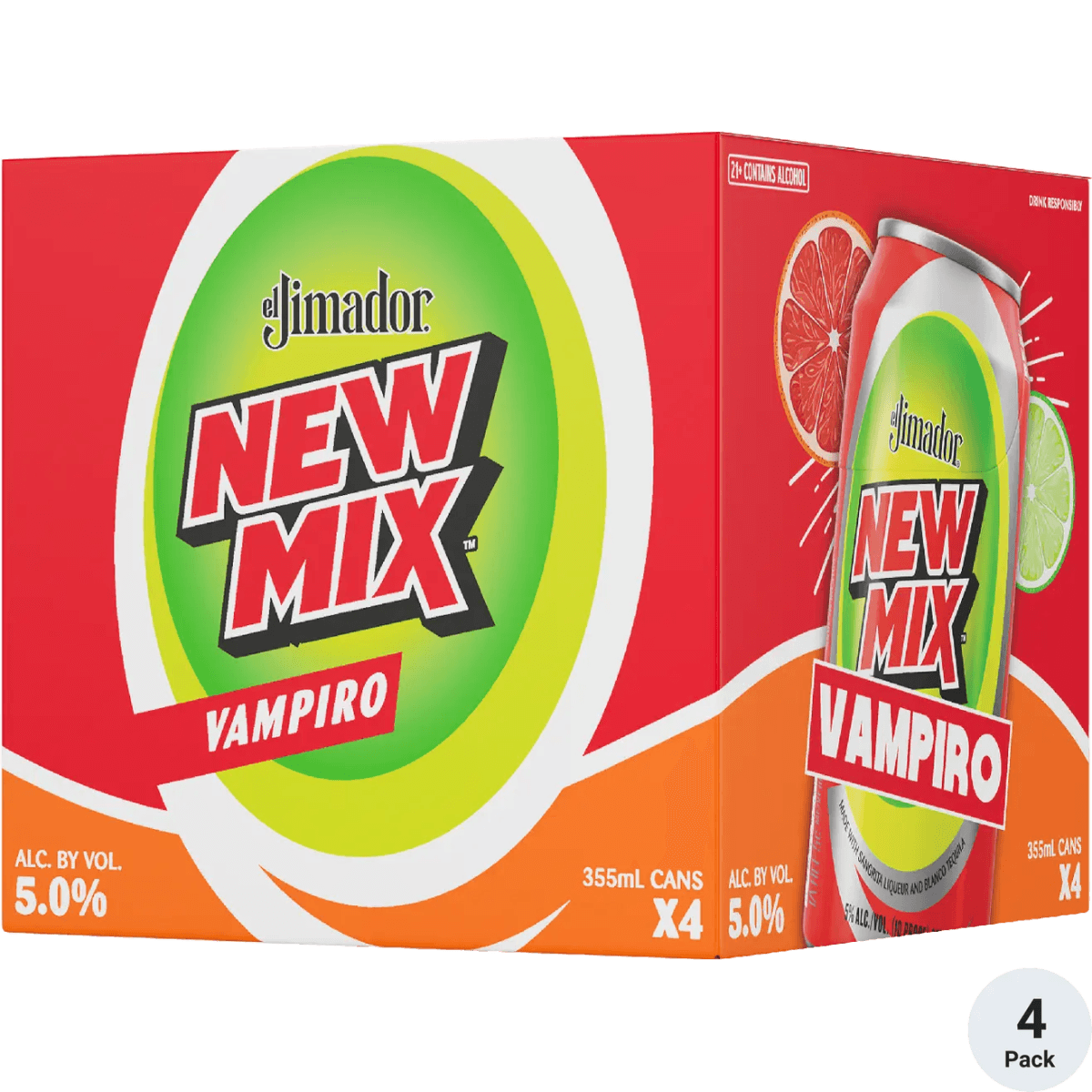 EL JIMADOR NEW MIX VAMPIRO 4PK