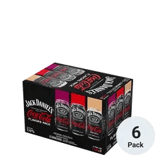 JACK DANIELS 6PK COKE VARIETY