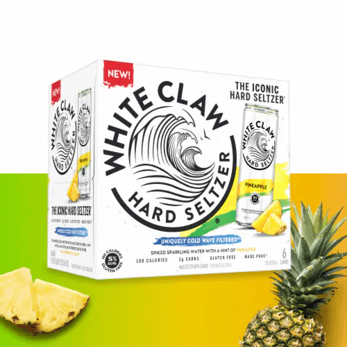 WHITE CLAW 6PK PINEAPPLE