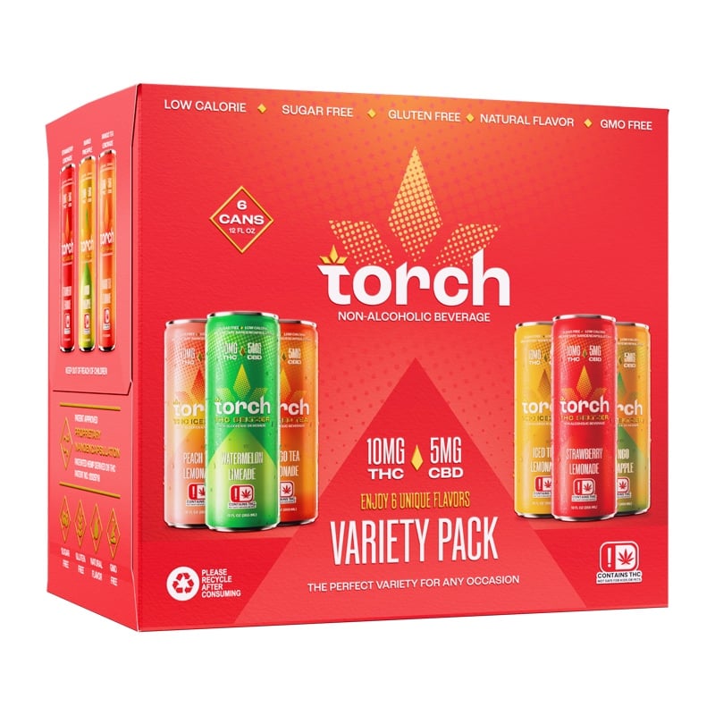 THC TORCH 10MG SAMPLER 6PK