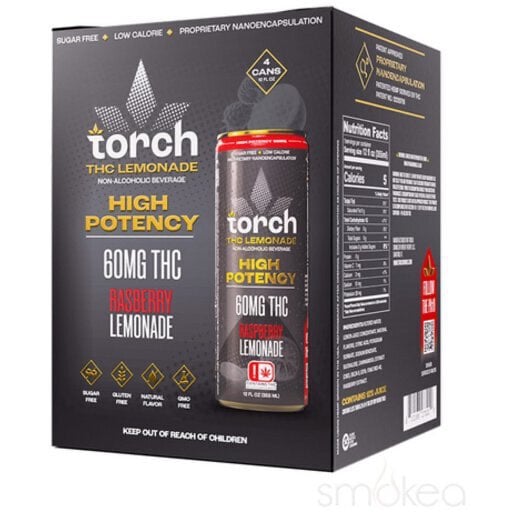 THC TORCH 60MG RASBERRY LEMONADE 4PK