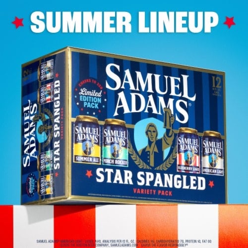 SAM ADAMS 12PK VARIETY CAN
