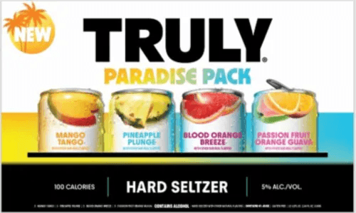 TRULY 12PK PARADISE VARIETY PACK