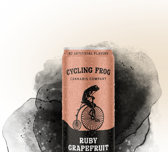 THC CYCLING FROG 10MG RUBY GRAPEFRUIT 6PK