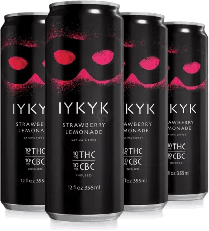 THC IYKYK 10MG STRAWBERRY LEMONADE 4PK