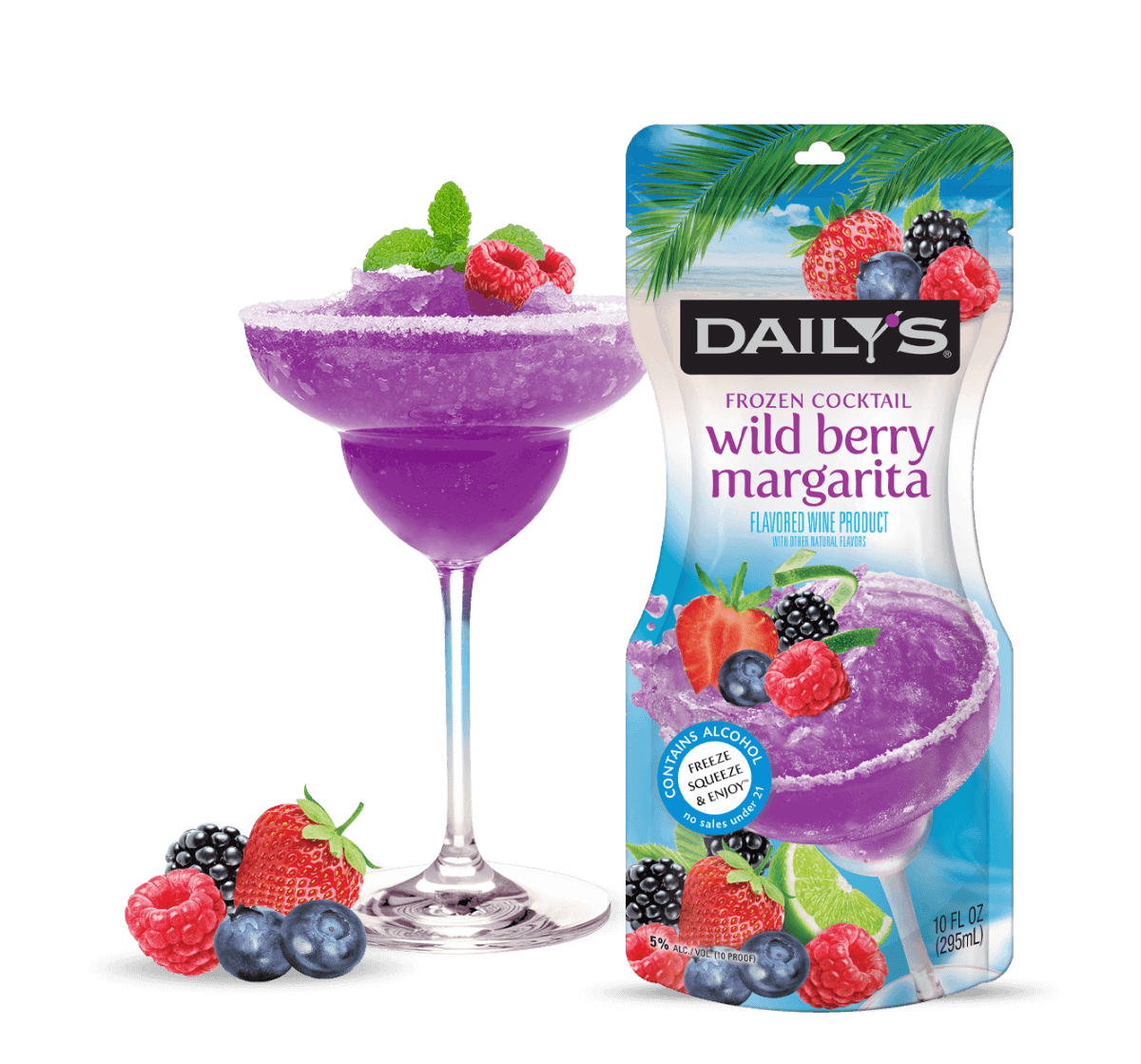 FROZEN DAILYS WILD BERRY MARGARITA
