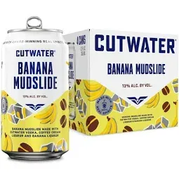 CUTWATER 4PK BANANA MUDSLIDE