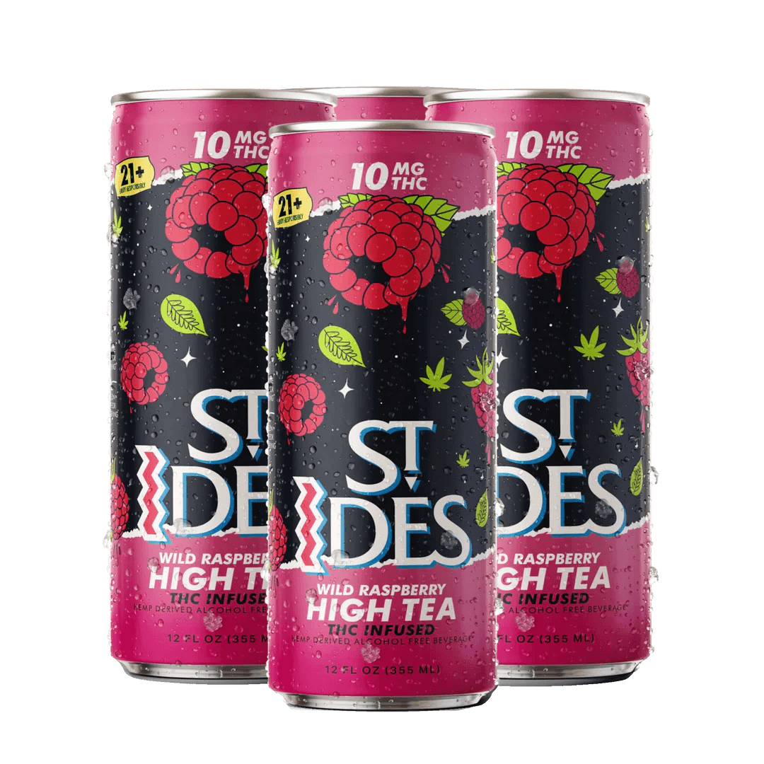 THC ST. IDES 10MG 4PK WILD RASPBERRY
