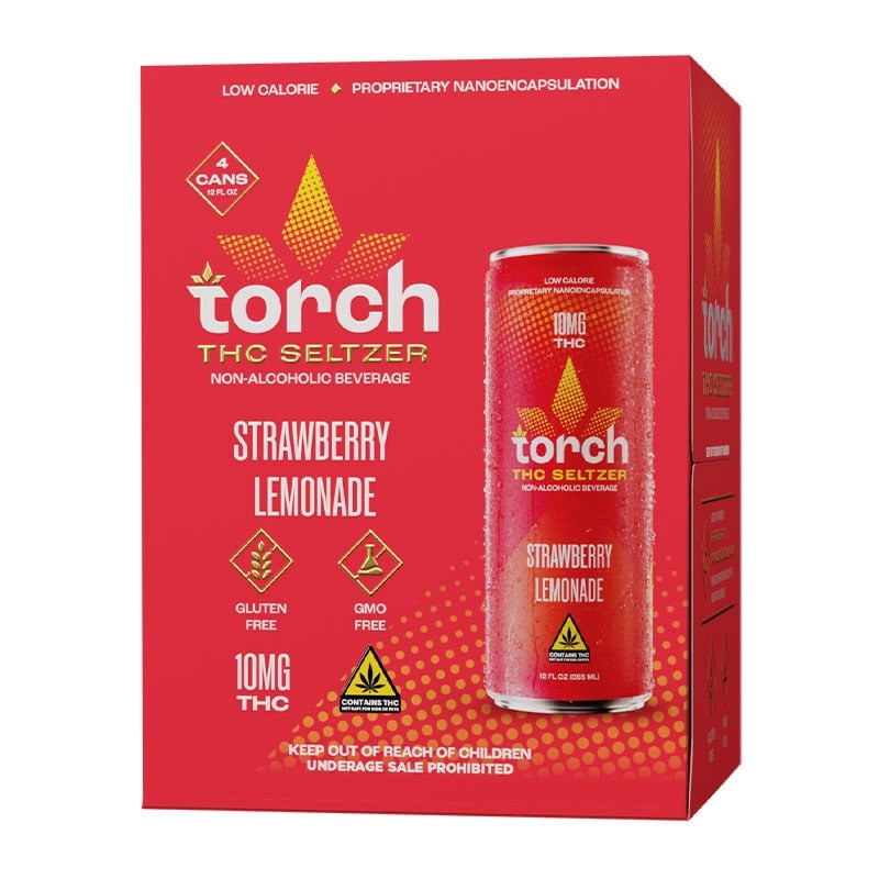 THC TORCH 60MG STRAWBERRY LEMONADE 4PK