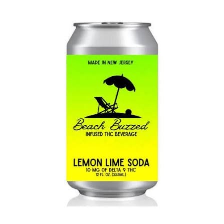THC BEACH BUZZED 5MG LEMON LIME 4PK